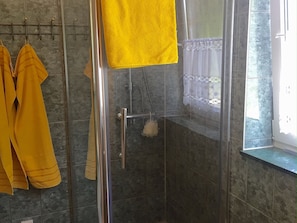 Dusche, Handtücher
