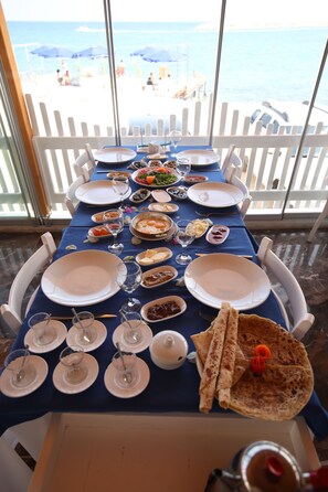 Komplett frokost er inkludert hver dag