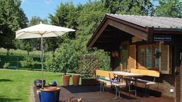 Ferienhaus | Balkon
