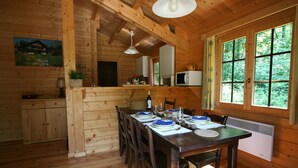 Dining - Spectacular Chalet in Bomal With Garden and Barbecue (Durbuy)