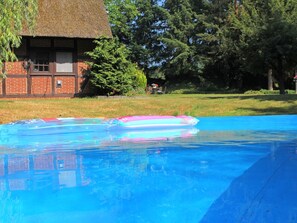 House | Pool | Outdoor pool - Ferienhaus in Kirchdorf mit Reiterhof (Kirchdorf)