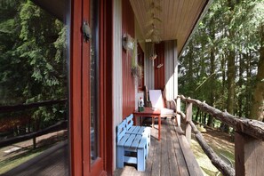 Balcony - Chalet in a Green and Peaceful Environment (Houffalize)