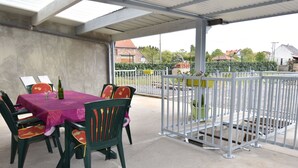 Ferienhaus | Balkon