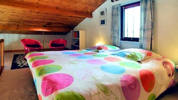 2 bedrooms, individually furnished, bed sheets