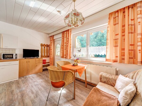 Apartment | Living area - Cozy Apartment Near Trails (Masserberg)