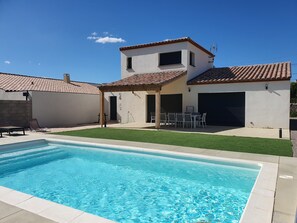 Villa | Exterior - Holiday Home Beaufort With Private Pool (Beaufort)