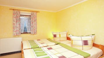 Ferienhaus | 2 Schlafzimmer, individuell eingerichtet, Bettwäsche