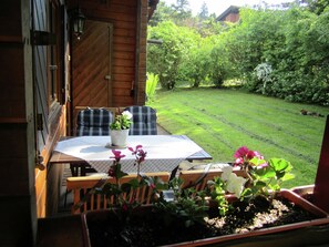 Ferienhaus | Balkon