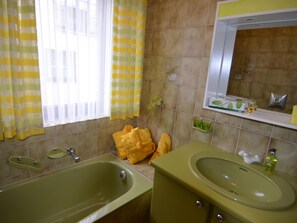 Ferienhaus | Badezimmer | Handtücher
