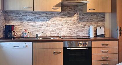 Apartment in Merlsheim mit Garten