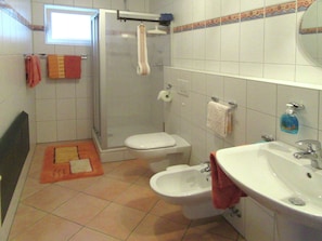 Dusche, Handtücher