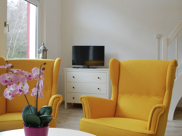 Apartment | Living room | DVD player - Stunning Apartment in Groalmerode With Garden (Grossalmerode)