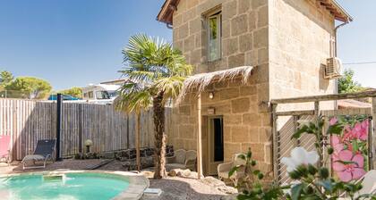 Luxurious Restored Building With Heated Swimming Pool, Terraces and Jacuzzi
