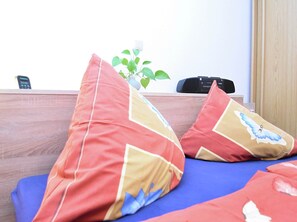 1 bedroom, individually furnished, bed sheets