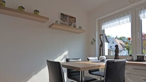 Dining - Pretty Holiday Home With a Balcony Complete With Awning in Meschede in Northern Sauerland (Meschede)