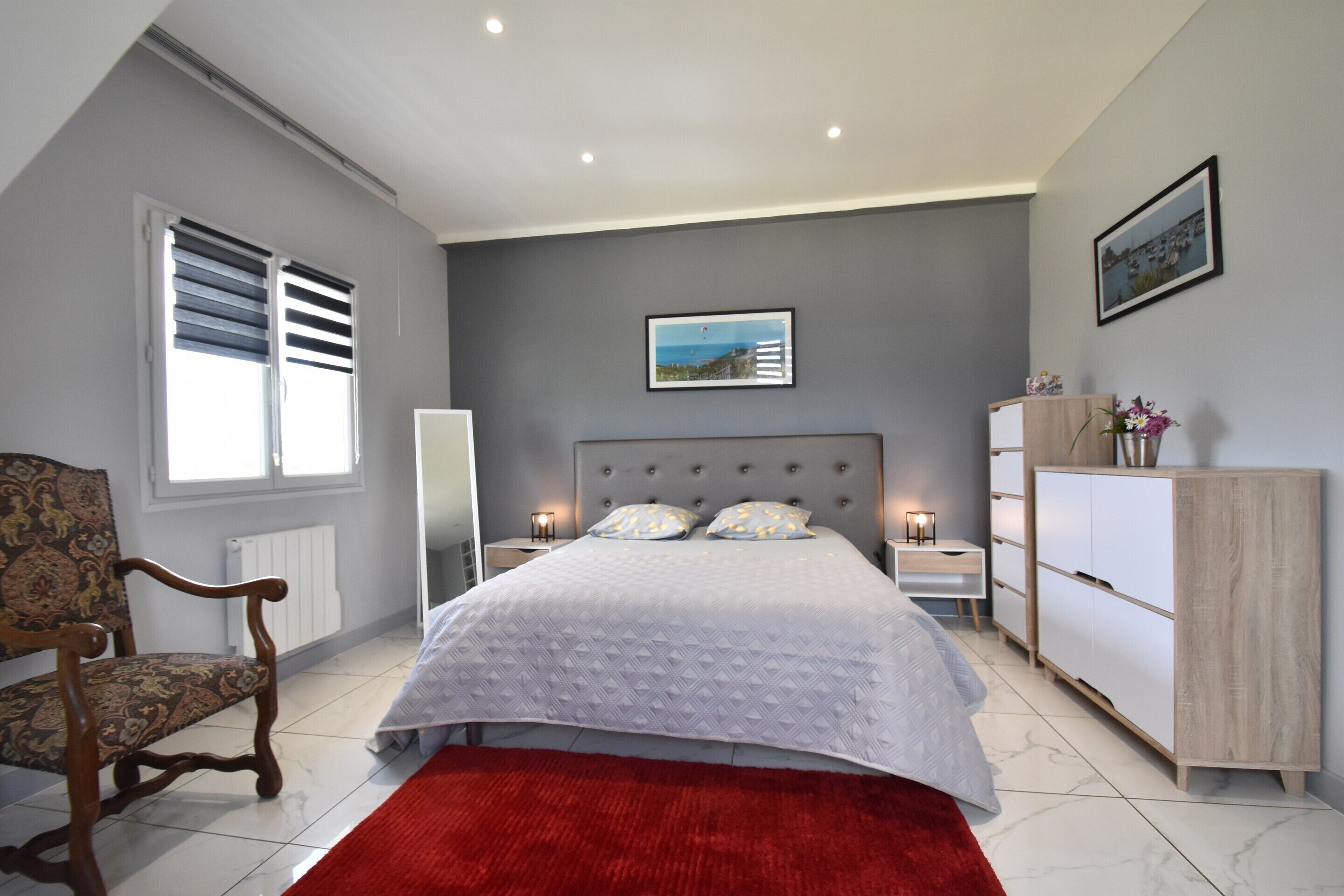 House | 2 bedrooms, bed sheets