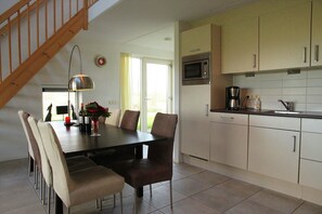 House | Private kitchen - Holiday Home With Private Terrace (Langweer)