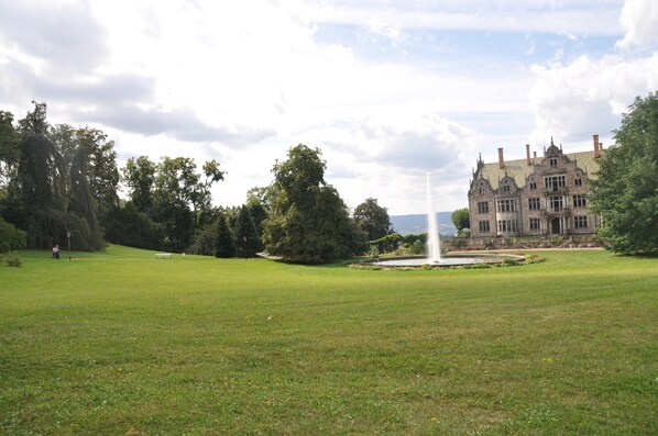 View from property - Holiday Home in the Thuringian Forest With Roof (Bad Liebenstein)