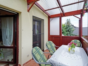 Balcony - Dreamy Apartment With Garden and Balcony in the Spreewald (Schmogrow)