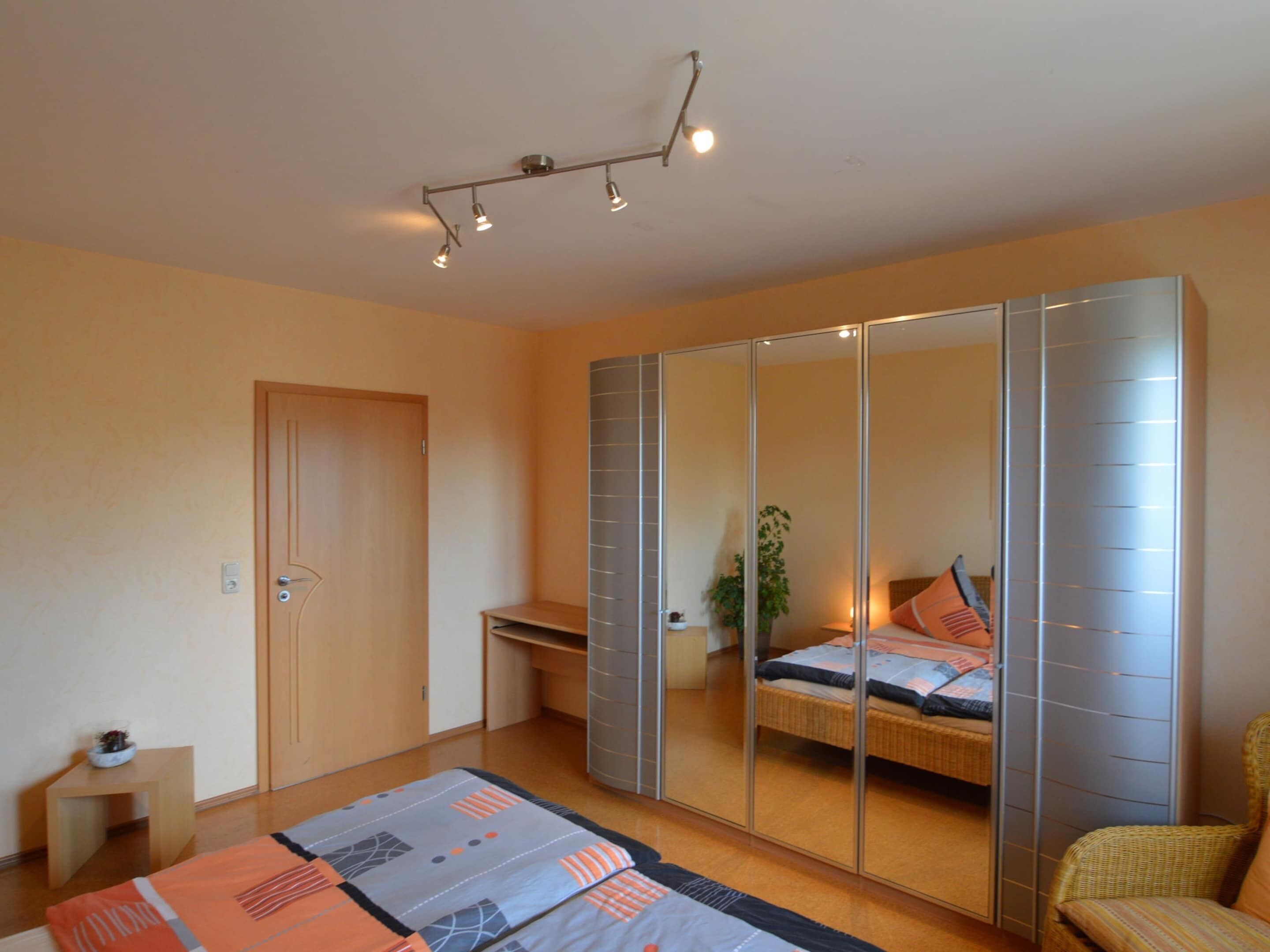 2 bedrooms, individually furnished, bed sheets