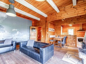 Living room - Traditional Chalet with Garden near Malmedy & Hautes-Fagnes (Malmedy)