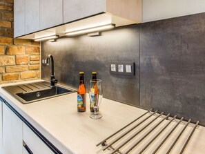 House | Private kitchen | High chair - Modern Holiday Home in Lavacherie (Sainte-Ode)