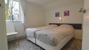 2 chambres, draps fournis