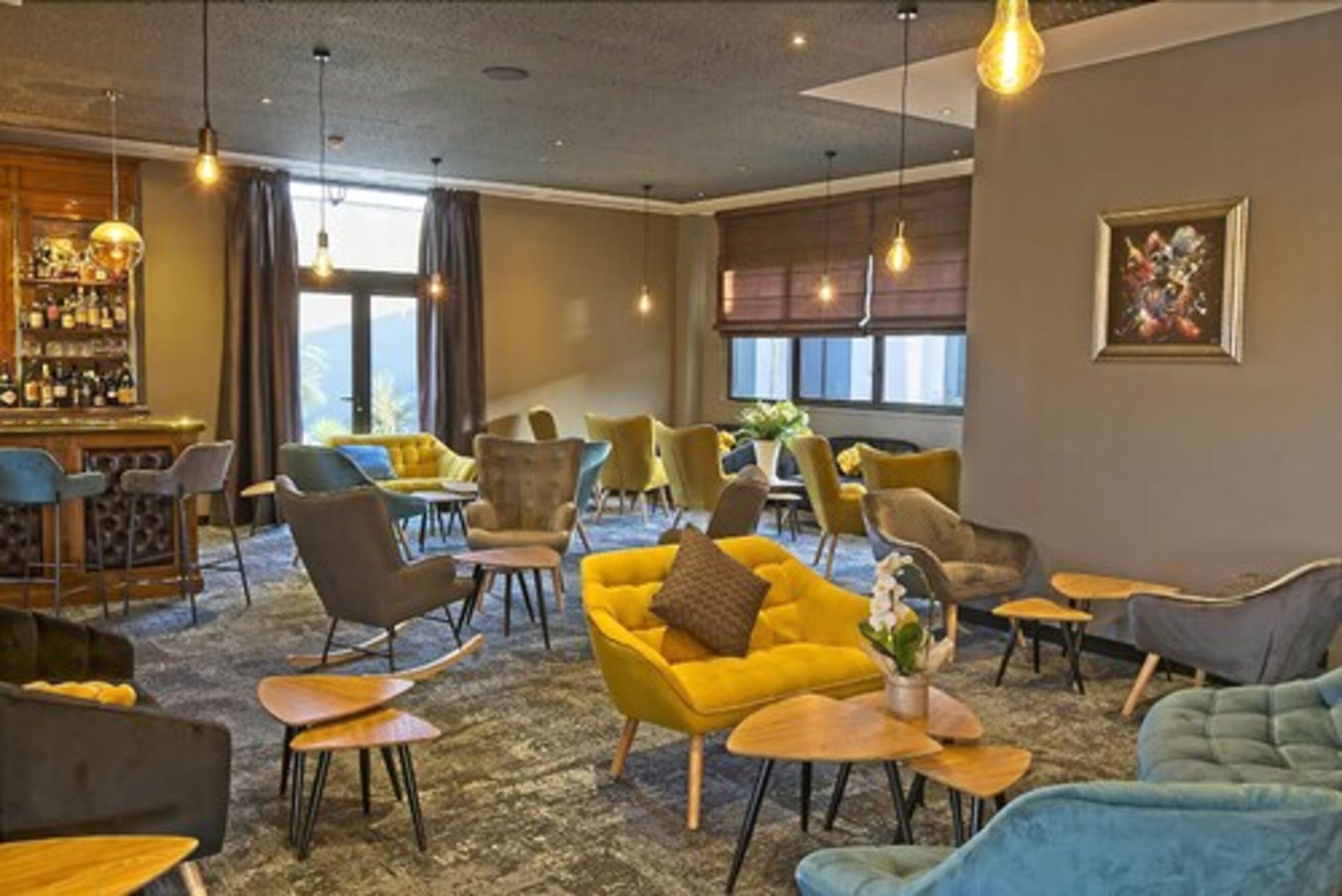 Lounge no saguão
