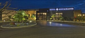 Front of property - evening/night