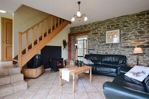 Living room - Gite With Lake View (Bastogne)