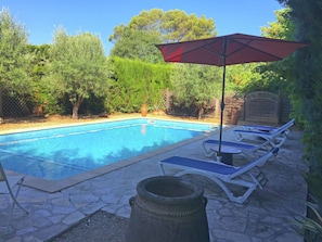 Outdoor pool - Quaint Holiday Home With Private Pool in Lorgues France (Lorgues)