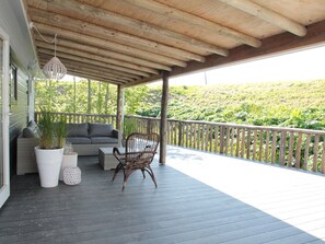 Balcony - Fascinaing Chalet With Sauna, Veranda, Lounge Set, Storage (Sint-Annaland)