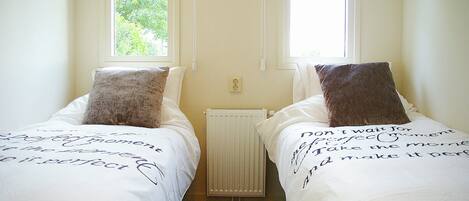 2 bedrooms, individually furnished