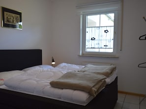 Apartamento | 2 quartos, roupa de cama
