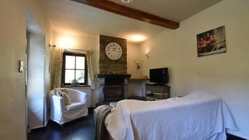 Cottage | Living room | Fireplace