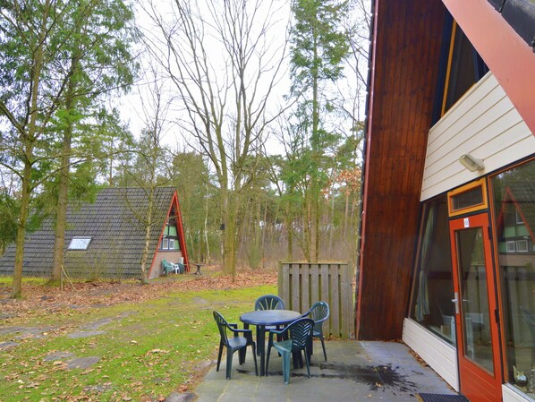 Balcony - Great Cottage in the Countryside on Quiet and Small Park (Stramproy)