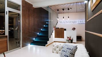 Sala de estar en el lobby