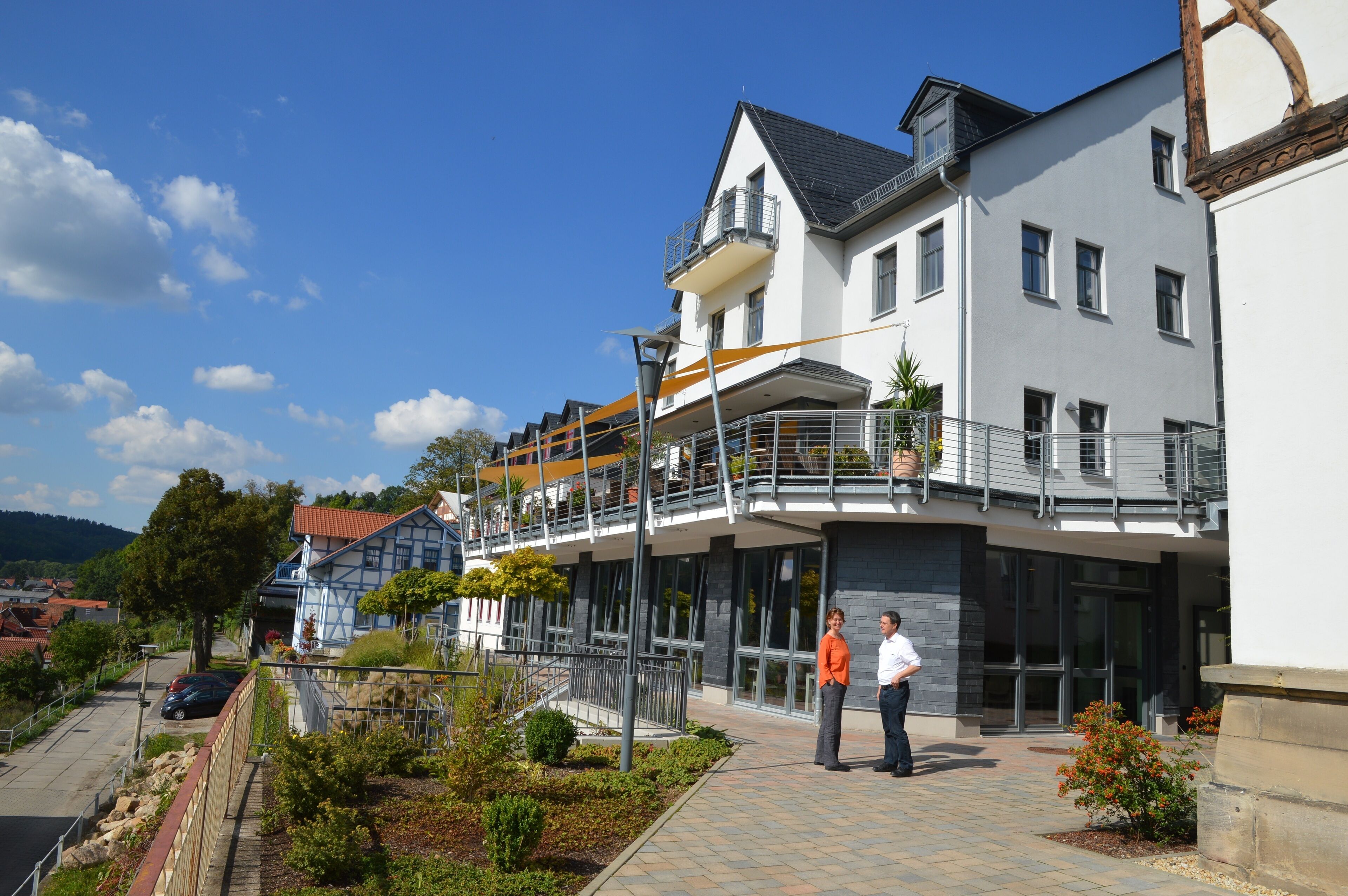 Façade de l’hébergement