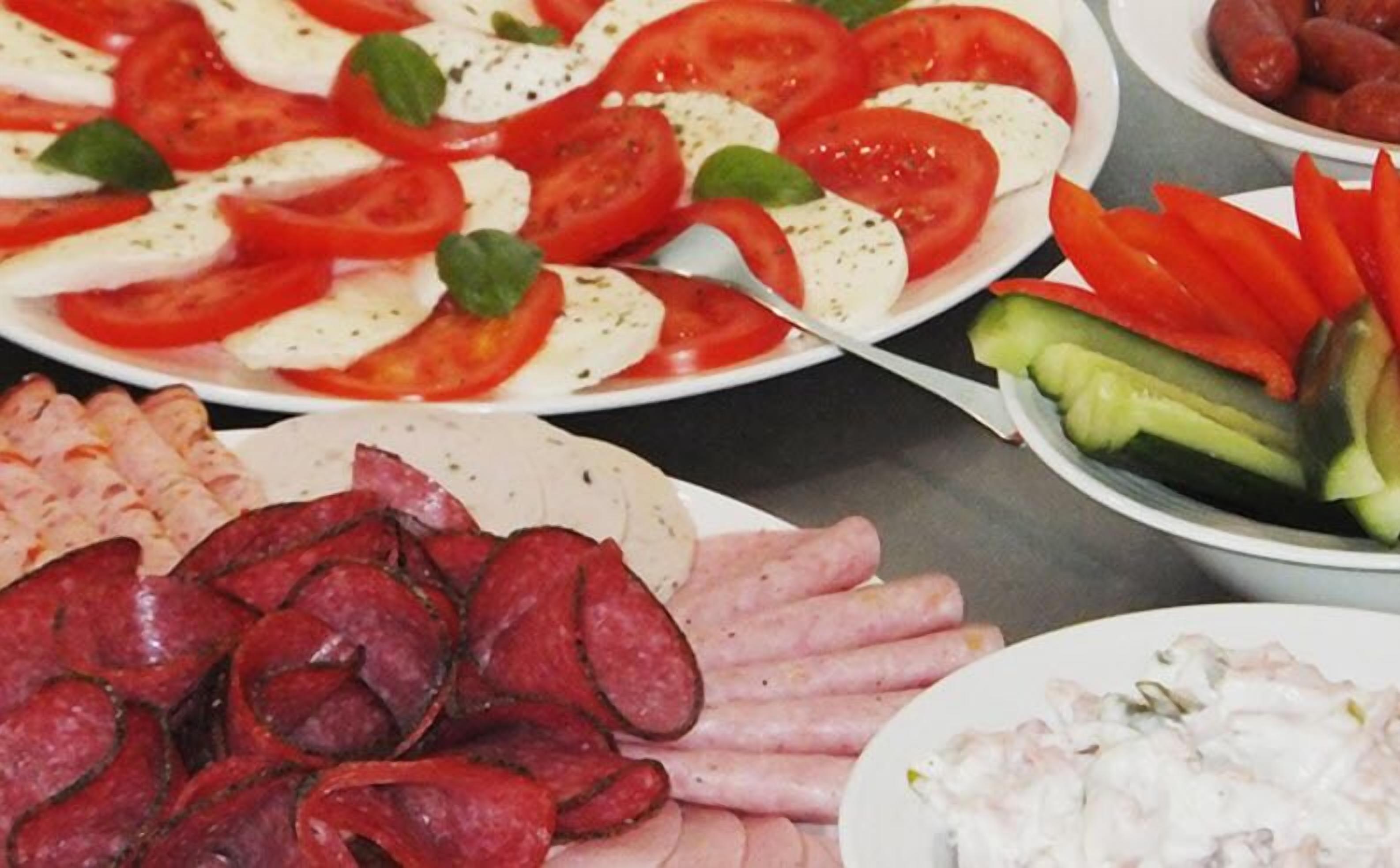 daily buffet breakfast (eur 15.00 per person)