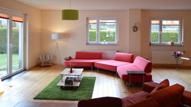Living room - Nifty Holiday Home in Hellenthal With Sauna (Hellenthal)