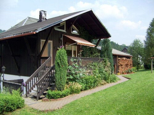 Gemutliches Chalet in Rittersgrun in Waldnahe