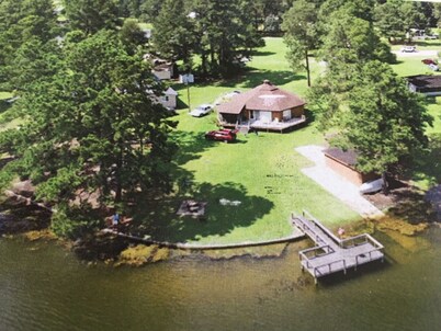 The Round House on Potato Creek at 1256 Quackenbush Road