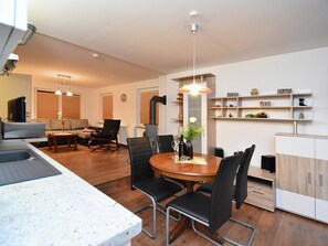 House | Living room | Fireplace - Ferienhaus in Blankenburg (Blankenburg)