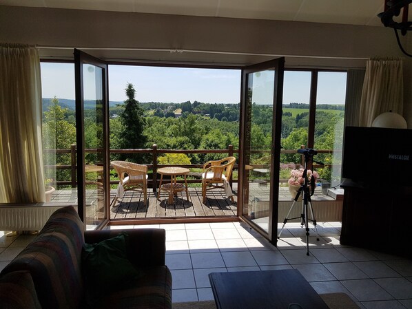 House | Living area - Spacious House With Beautiful Terrace (Hastiere)