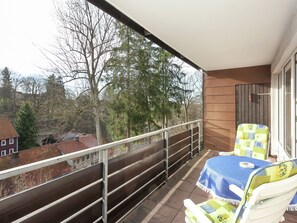 Balcony - Cozy Apartment in Sankt Andreasberg near Ski Area (Braunlage)