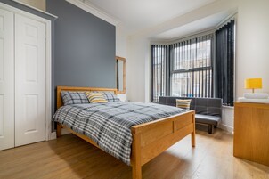 1 habitación y ropa de cama de alta calidad 