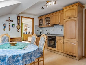 House | Private kitchen | Highchair - Bauernhof in Spandlberg am Hohe Bogen (Neukirchen Beim Heiligen Blut)