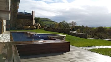 Indoor pool, seasonal outdoor pool, open noon to 8:00 PM, pool loungers
