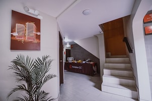 Interior entrance