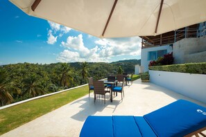 Terrace/patio - Hotel Coco Honey Hill (Las Terrenas)